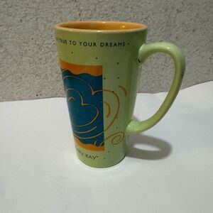 Mary Kay Mug Tall Green Heart Be True to your dreams